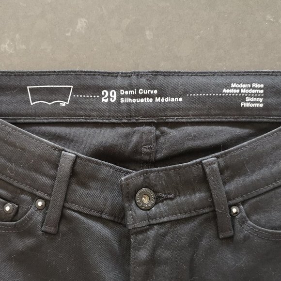 Demi Curve Modern Rise Skinny Filiforme Jeans NWOT - Picture 5 of 8